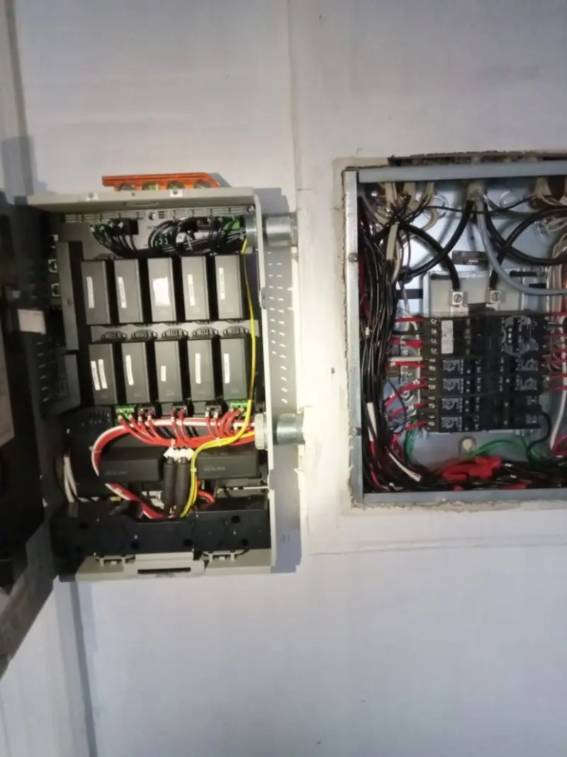 Electrical panel upgrade completed for Ring Doorbell Installation in Columbia